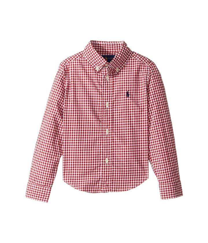 Polo Ralph Lauren Kids - Gingham Cotton Poplin Top