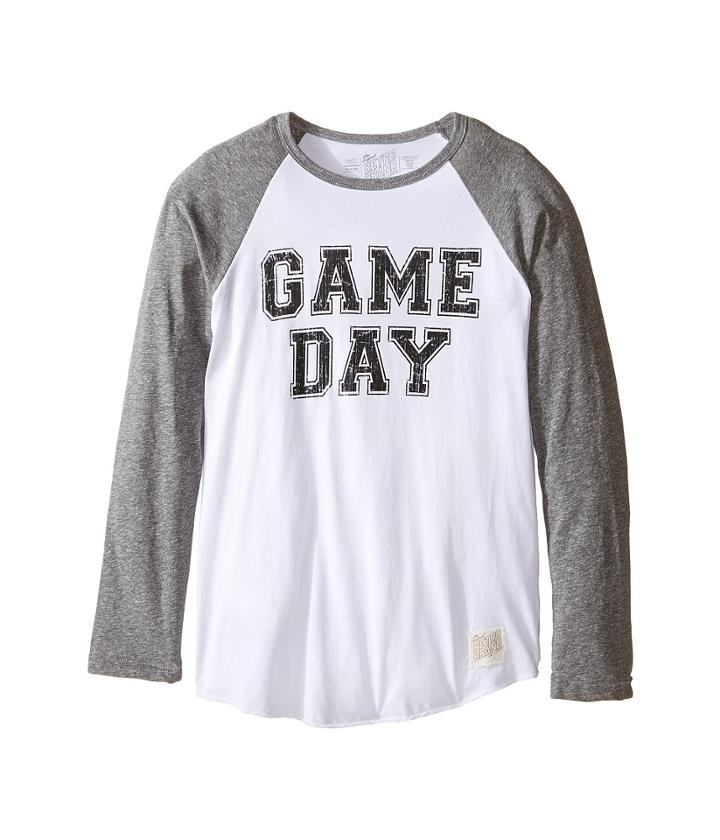 The Original Retro Brand Kids - Game Day Long Sleeve Raglan