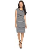 Calvin Klein - Striped Panel Dress