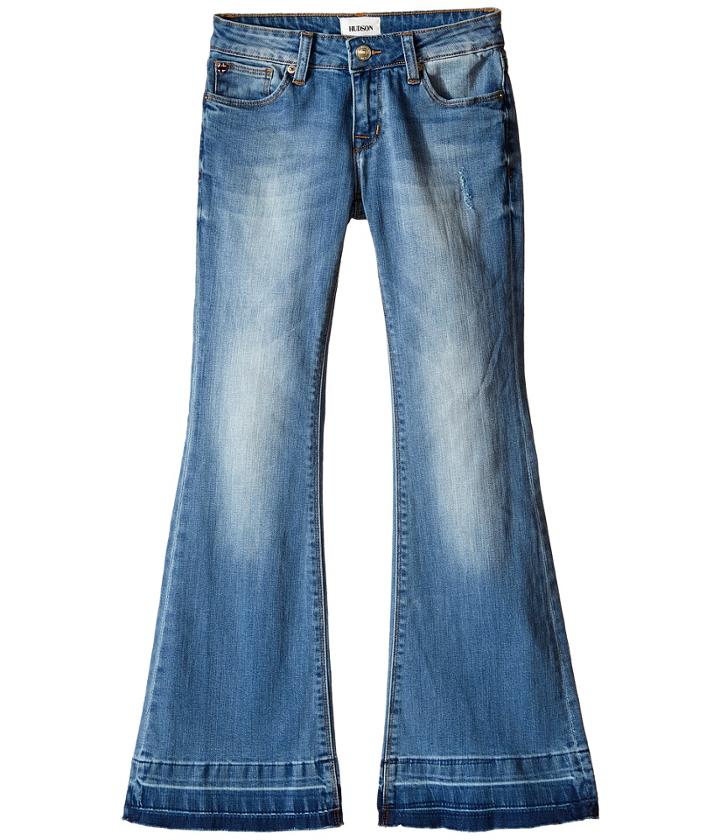 Hudson Kids - Janis Flare Jeans In Blue Steel