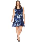Karen Kane Plus - Plus Size Ruffle Hem Dress