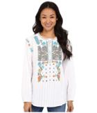 Dylan By True Grit - Embroidered Long Sleeve Tunic
