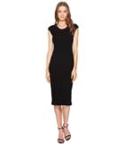 Escada - Dastretch Short Sleeve Fitted Dress