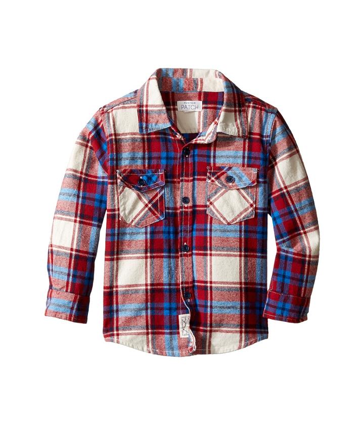 Pumpkin Patch Kids - Garnet Checked Shirt