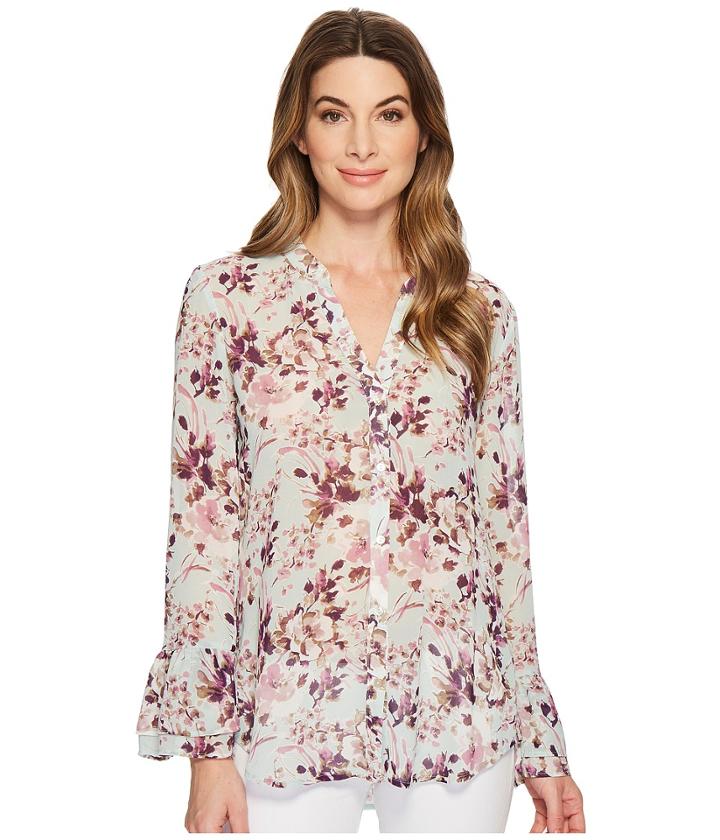 Kut From The Kloth - Gilda Double Ruffle Shirt