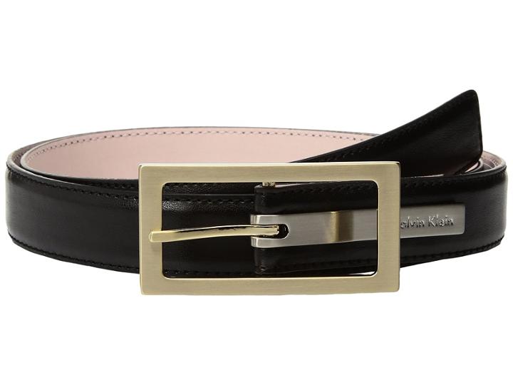 Calvin Klein - 25mm Stitched Feather Edge Strap