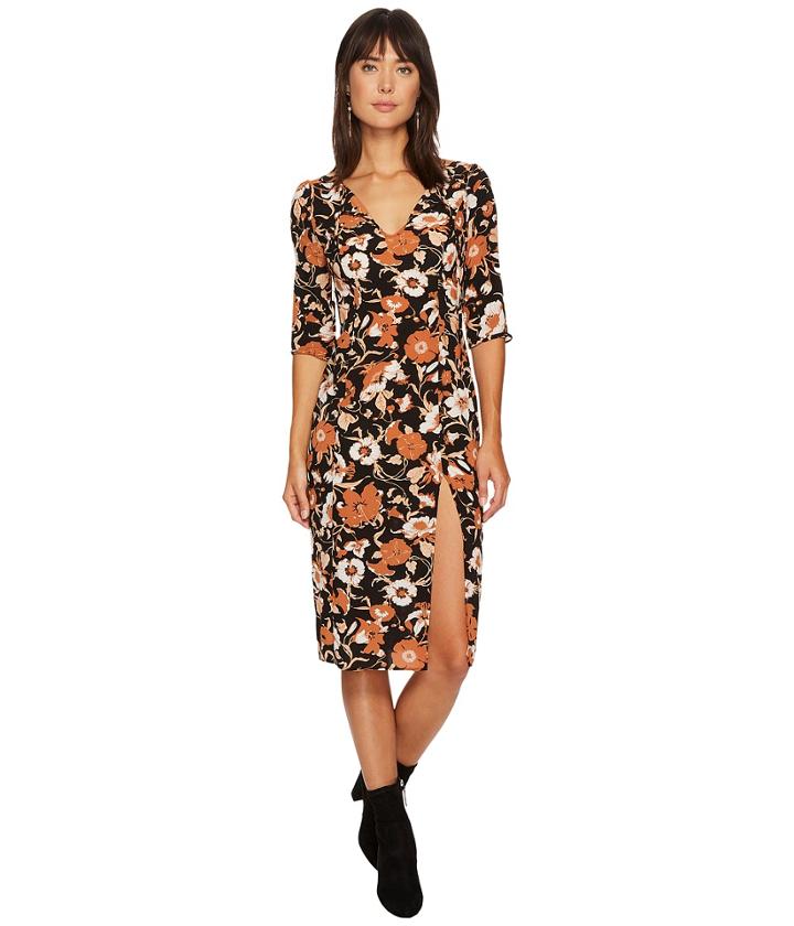 For Love And Lemons - Floret Print Midi Dress