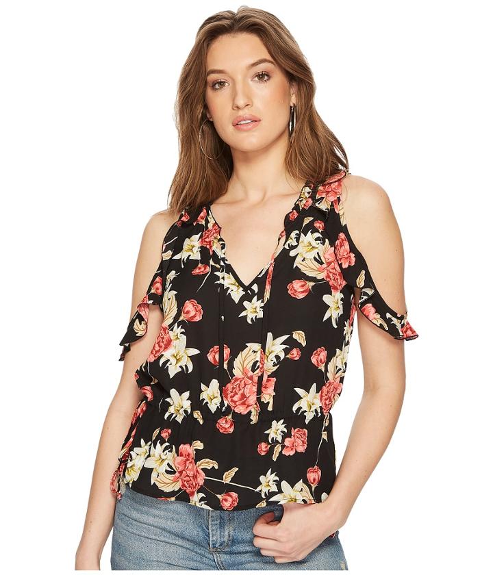 Jack By Bb Dakota - Assandra Rose Floral Printed Top