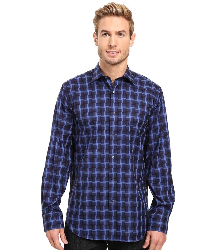 Bugatchi - Enrico Long Sleeve Woven Shirt