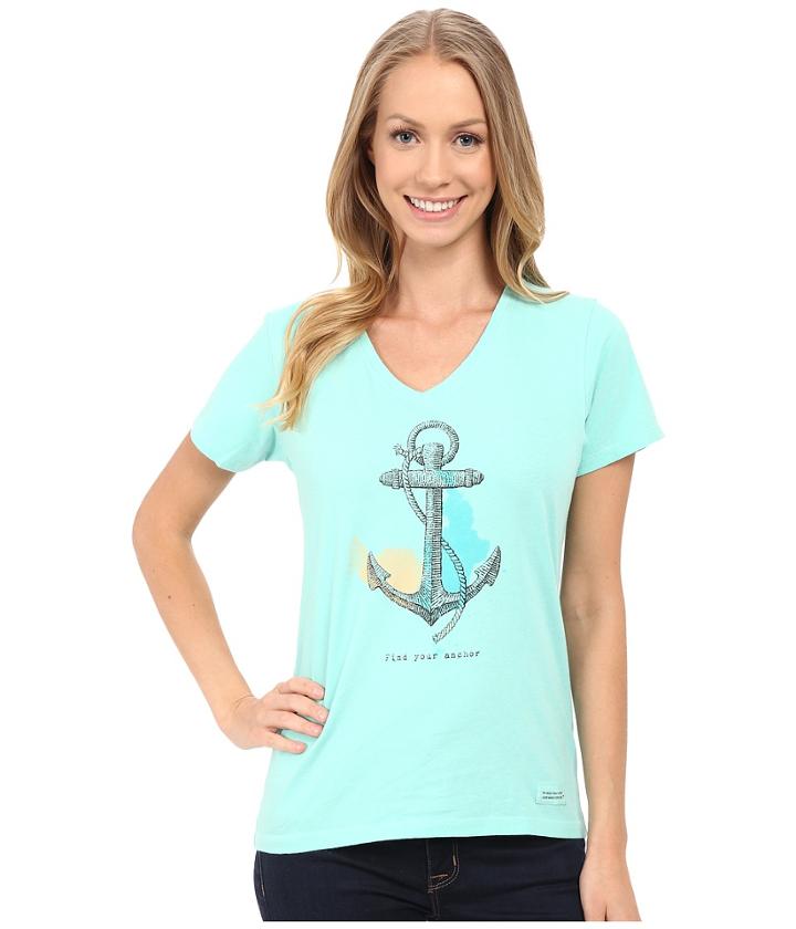 Life Is Good - Find Your Anchor Crusher Vee