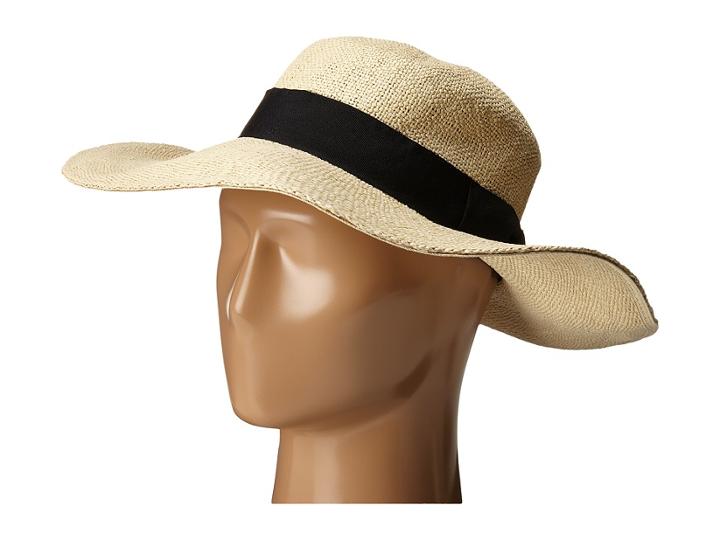 San Diego Hat Company - Pbm1027 Fine Weave Boater Hat With Black Ribbon Trim And Bow