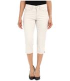 Nydj Petite - Petite Ariel Crop In Clay