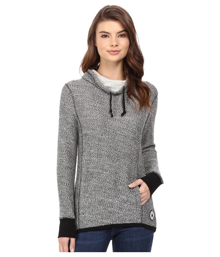 Converse - Textured Cowl Neck Tunic
