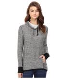 Converse - Textured Cowl Neck Tunic