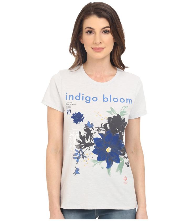 Lucky Brand - Indigo Bloom Tee