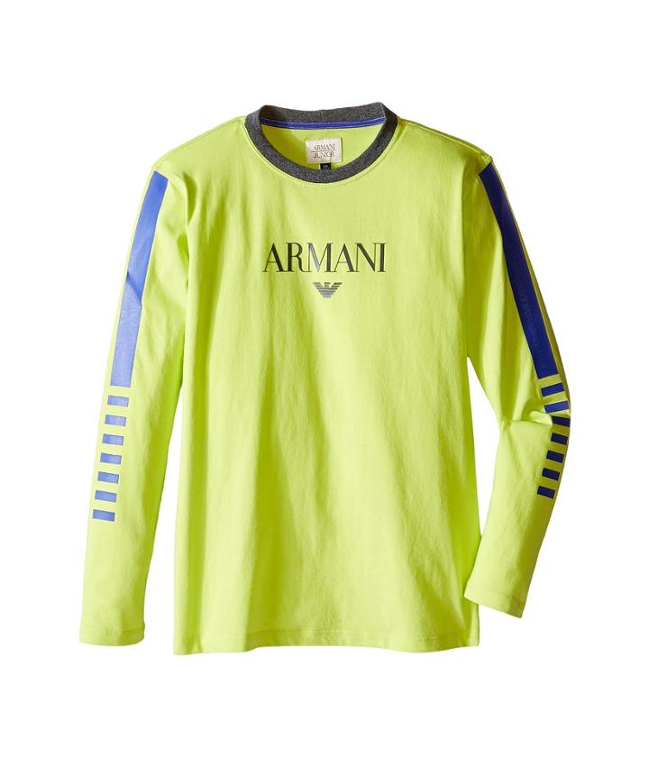 Armani Junior - Long Sleeve Logo Tee