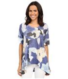 Nally &amp; Millie - Floral High-low Tunic