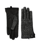Calvin Klein - Woven/leather Mix Gloves