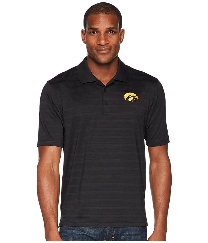 Champion College - Iowa Hawkeyes Textured Solid Polo