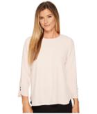 Calvin Klein - Long Sleeve Blouse W/ Button Detail