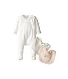 Chloe Kids - Newborn Footie With Two Bibs Set
