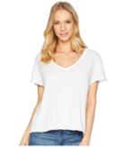 Michael Stars - Ultra Jersey Cropped V-neck Tee