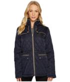 Vince Camuto - Quilted Jacket With Faux Suede Contrast Detail N8841
