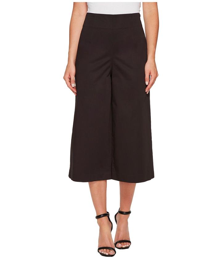 Ellen Tracy - High Waist Side Zip Culotte