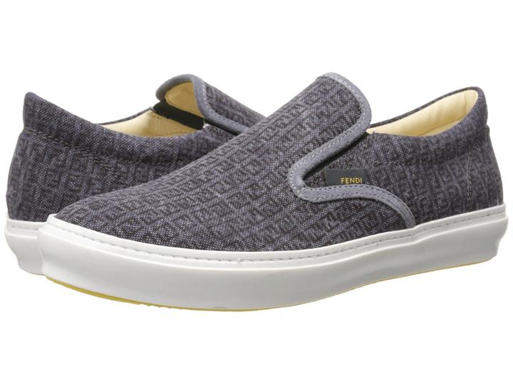 Fendi Kids - Slip-on Logo Print Sneakers