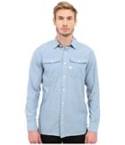 G-star - Landoh Army Shirt Long Sleeve Shirt In Lightweight Torg Chambray