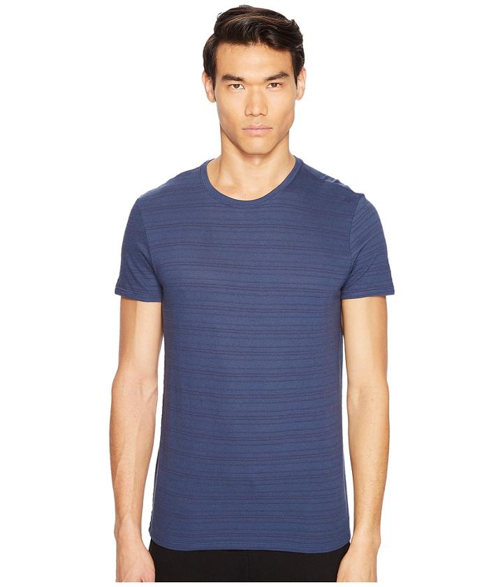 Atm Anthony Thomas Melillo - Jaquard Stripe Crew Neck Tee