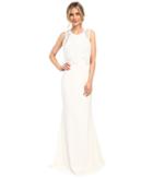 Badgley Mischka - Wave Lace Popover Gown