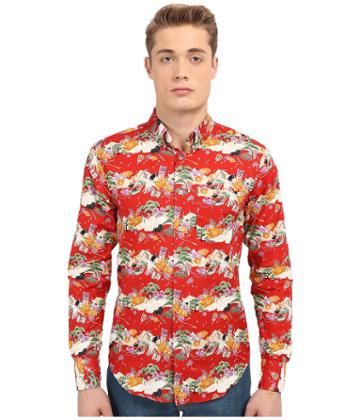 Naked &amp; Famous - Regular Japanese Festival Shirt