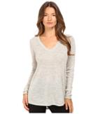 Atm Anthony Thomas Melillo - V-neck Raw Edge Sweater