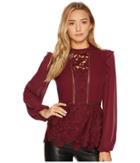 Kensie - Smooth Stretch Crepe Top Ksnk4352