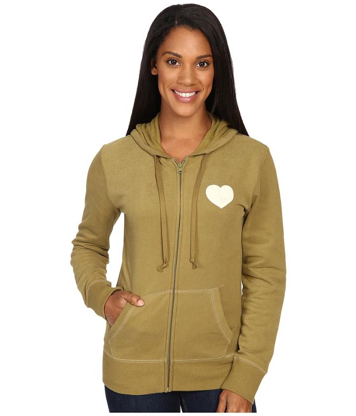 Life Is Good - Spread Good Vibes Heart Go-to Zip Hoodie