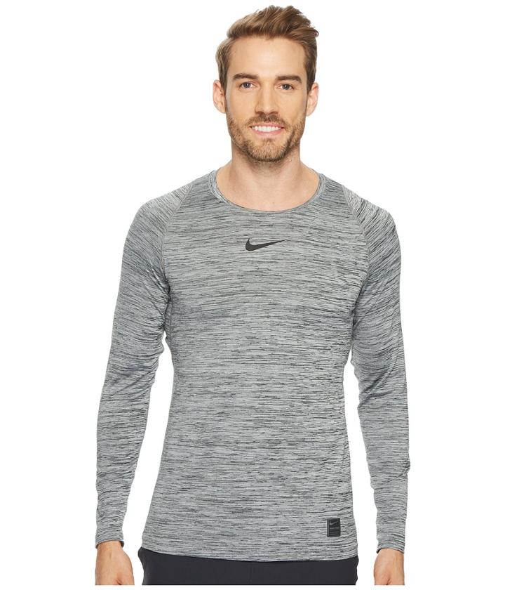 Nike - Pro Heathered Long Sleeve Training Top