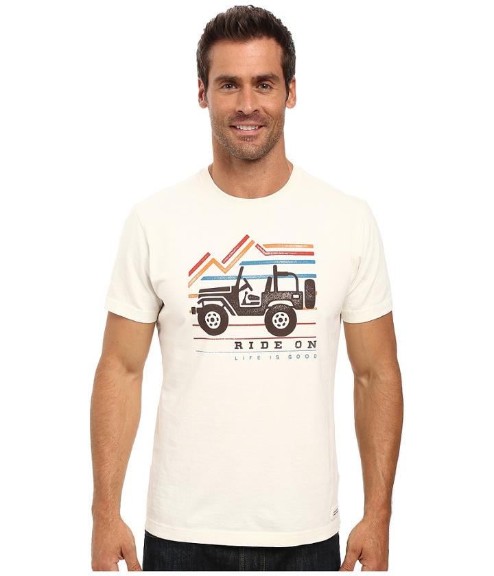 Life Is Good - Ride On Mountain Crusher Tee
