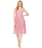 Donna Morgan - Lace Midi Dress With Sweetheart Neckline