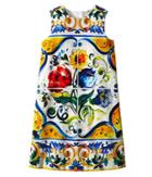 Dolce &amp; Gabbana Kids - Escape Maiolica Flower Dress