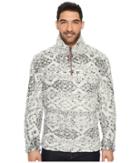 True Grit - Frosty Tipped Tribal Pile 1/4 Zip Pullover