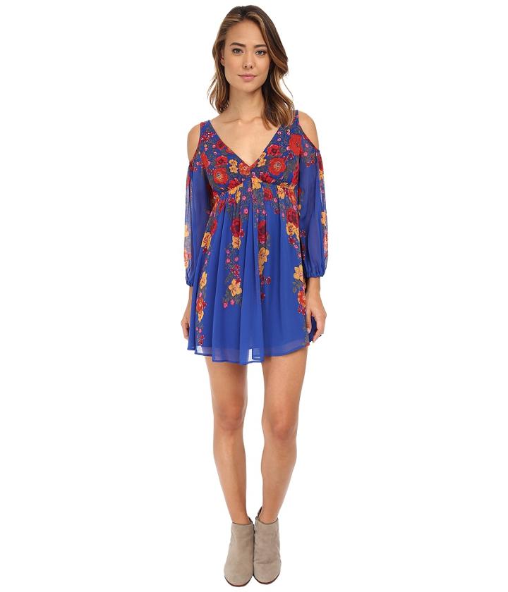 Free People - So Nice Chiffon Penny Lover Mini Dress