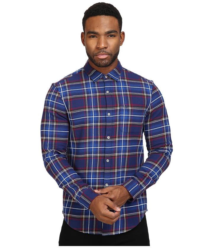 Original Penguin - Brushed Cotton With Chenille Yarn