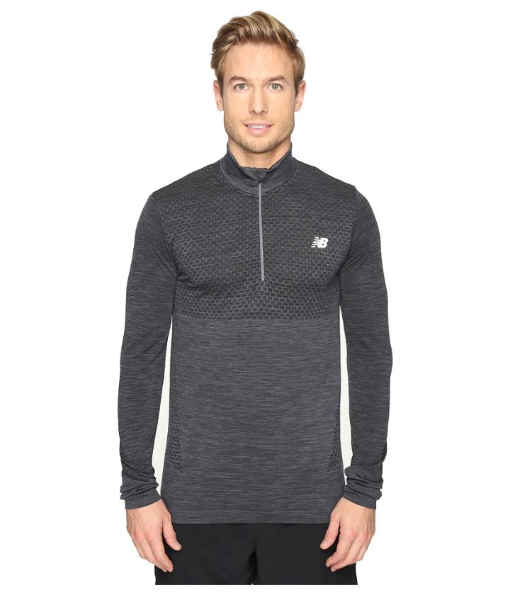 New Balance - M4m Seamless Quarter Zip Top