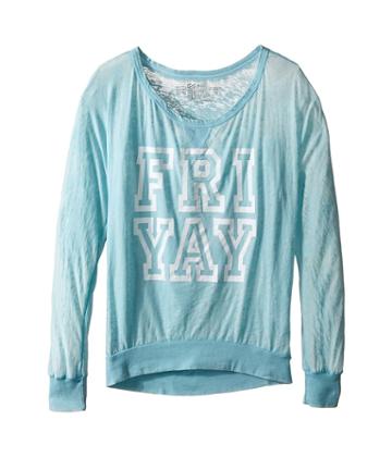 The Original Retro Brand Kids - Fri Yay Burnout Pullover