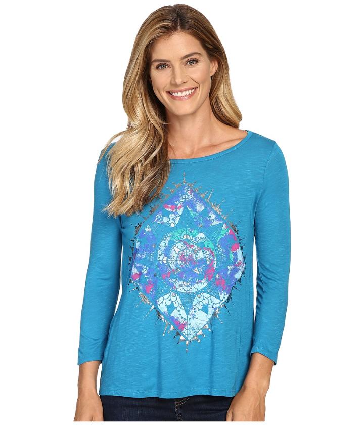 Lucky Brand - Mandala Watercolor Tee