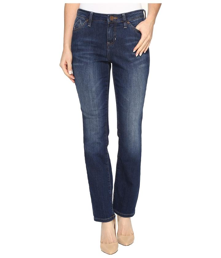 Jag Jeans Petite - Petite Portia Straight In Platinum Denim In Bucket Blue