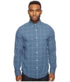 Original Penguin - Long Sleeve Lawn Windowpane Woven Shirt