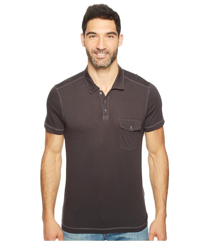 Agave Denim - Spicoli Short Sleeve Rugby Polo Supima Modal