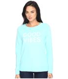 Life Is Good - Good Vibes Go-to Crew Sweatshirt